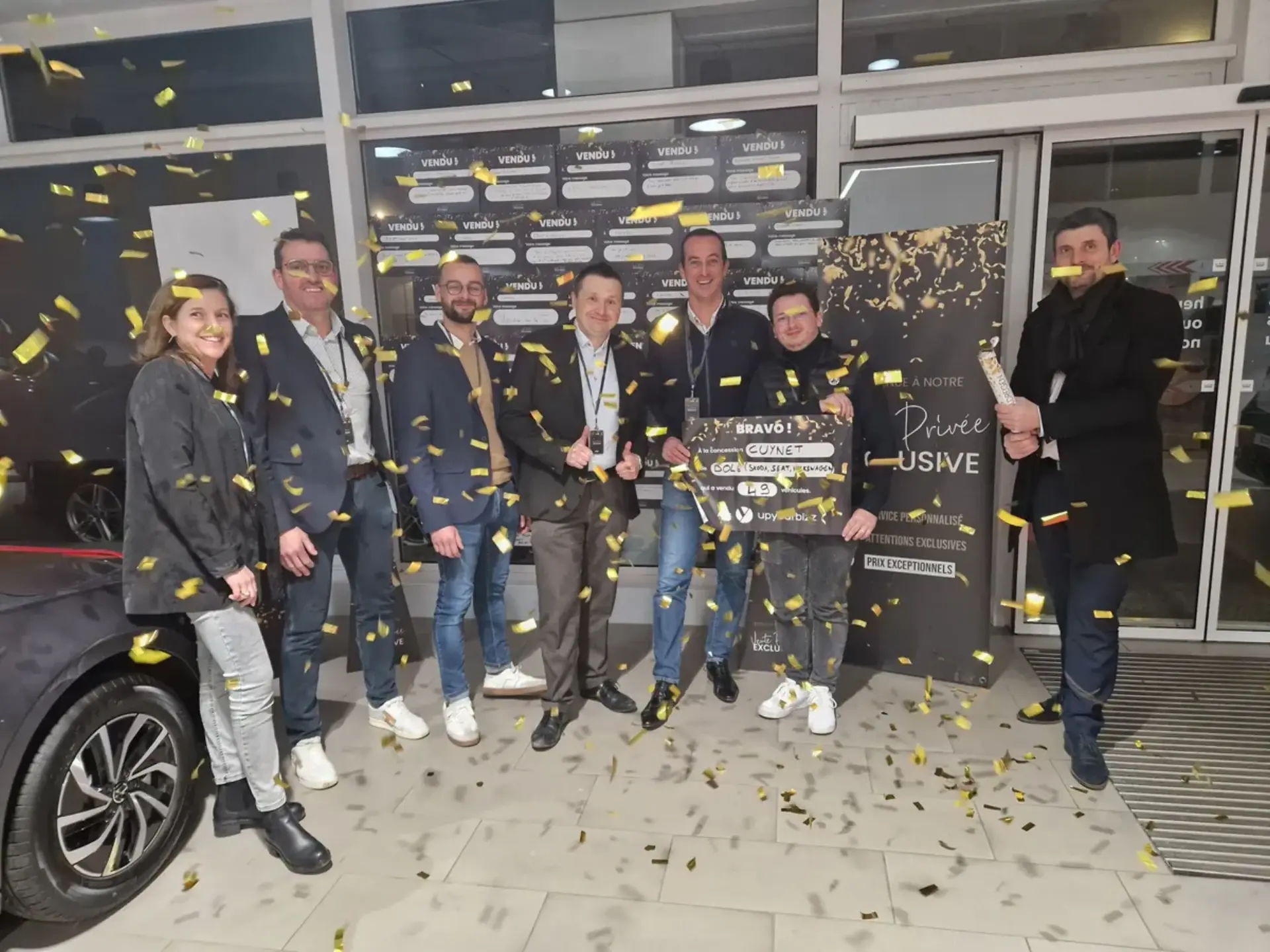 Campagne digitale Thierry Cuinet - Communication concession automobile