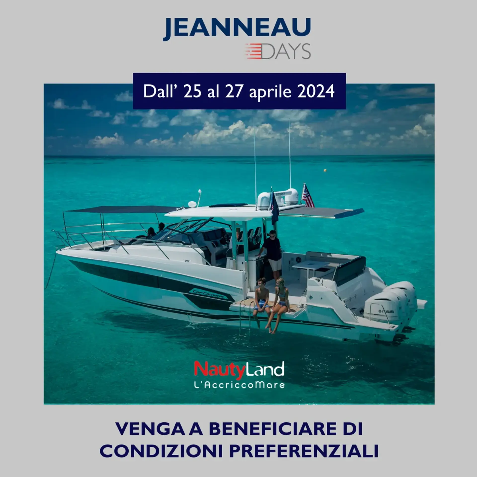 Jeanneau Days Nautyland - Cap Camarat 12.5WA