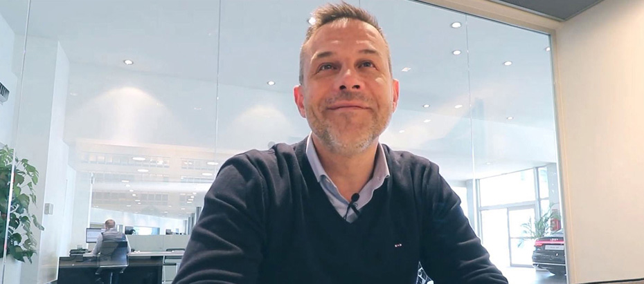 Damien Kostyrka directeur de la concession Audi à Caen