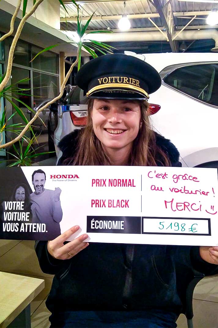 Une cliente vient d'économiser 5 198€ pendant les Black Friday Auto