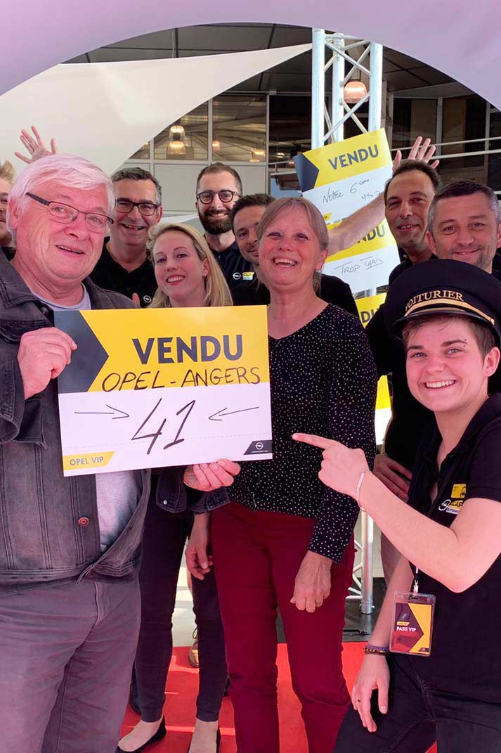 41 véhicules vendues pendant une opération Vente Privée Coachée