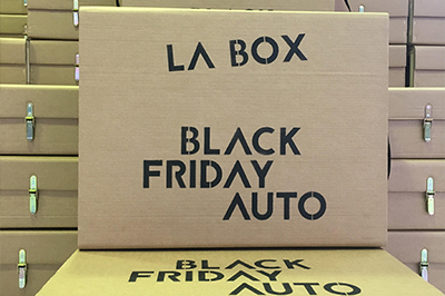 Des Box utilisées pendant l'évènement Black-Friday