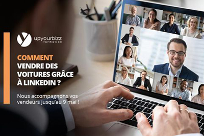 Un concessionnaire se renseigne pour vendre des voitures sur LinkedIn