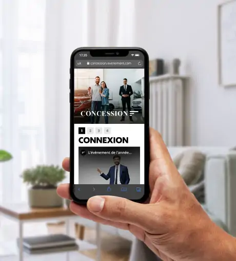 Invitation personnalisée par vidéo