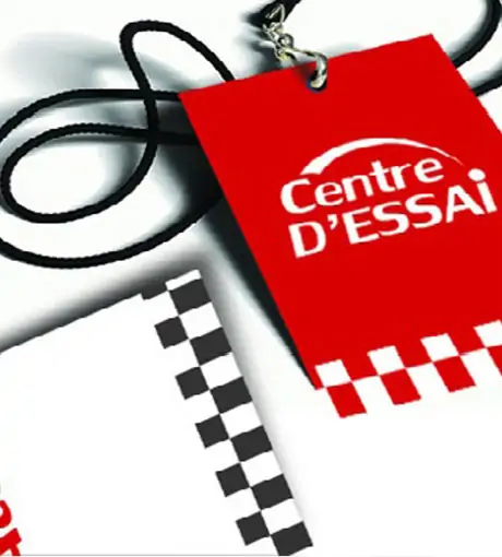 Badge d'accès au Centre d'Essai Driving
