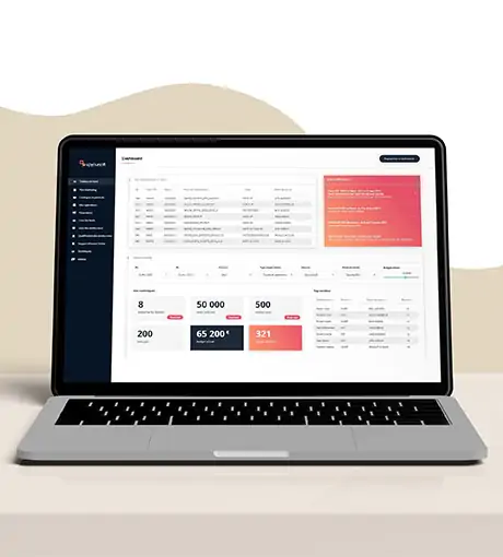 Dashboard de pilotage d'événement